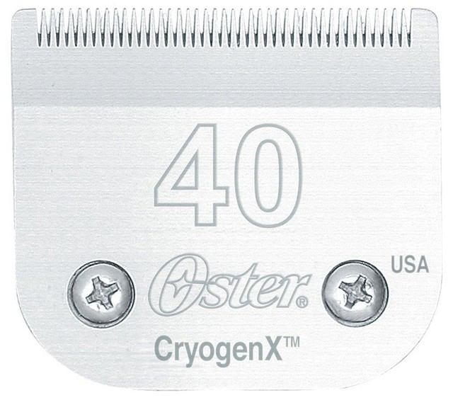 Oster Cryogen X Blade Chart