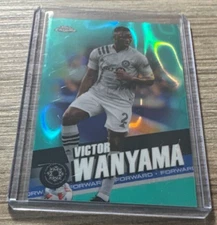 2022 Topps Chrome MLS #113 VICTOR WANYAMA Aqua Lava /299 CF Montreal