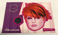 INKWORKS THE OSBOURNES TRADING CARD COSTUME CHASE CARD PW3-KELLY OSBOURNE