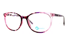 NEW MODERN OPTICAL AMICABLE PINK PURPLE AUTHENTIC EYEGLASSES FRAMES 54-17-140MM