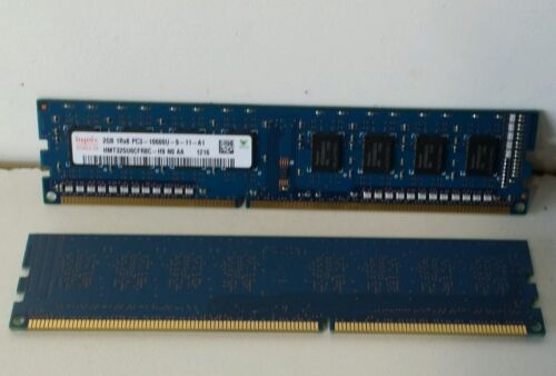 Hynix 4GB 2x2GB PC3-10600U DDR3 Desktop Memory RAM HMT325U6CFR8C-H9 - Picture 2 of 3