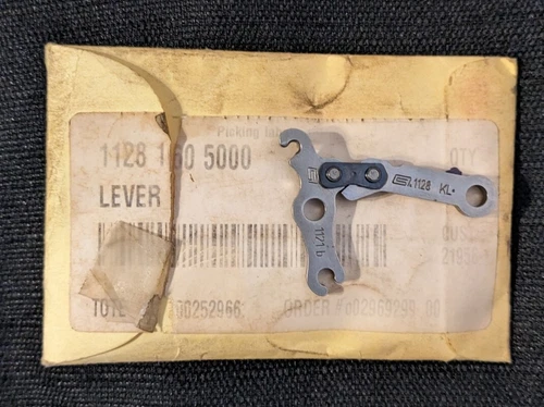 ORIGINAL STIHL MOTORSÄGE KETTE BREMSARM HEBEL 1128-160-5000