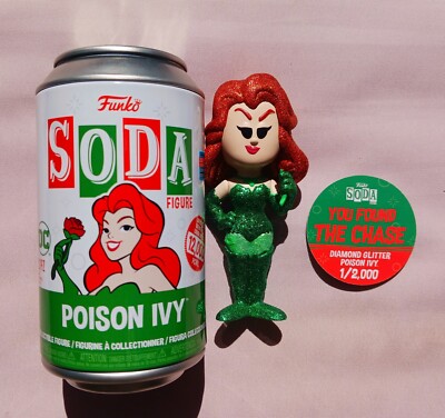 Funko Soda! DC Super Heroes Poison Ivy Diamond Glitter Chase LE 1/2,000