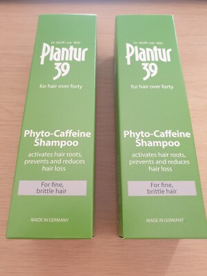Plantur 39 für feines sprödes Haar Shampoo 250ml X2 NUR 33,99£ KOSTENLOSER VERSAND