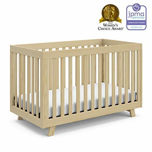 stork craft hillcrest fixed side convertible crib