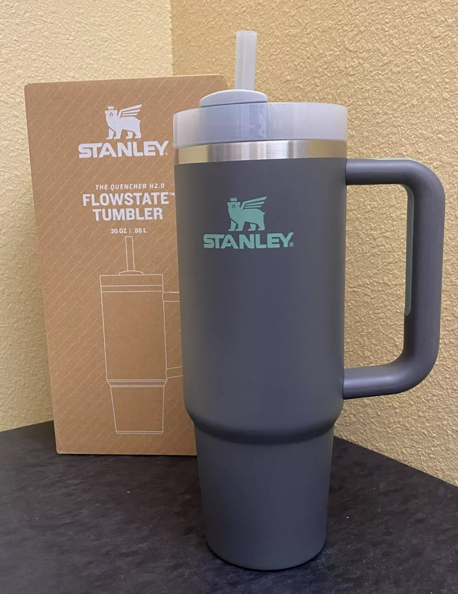 Stanley The Quencher H2.0 FlowState Tumbler 30 OZ (Charcoal; New with Box)