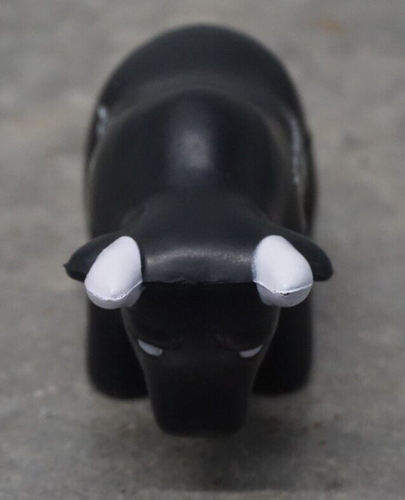 4.5" Imperial American Wagyu Beef Black Bull Squeeze Toy Relieve Stress - 第 2/5 張圖片