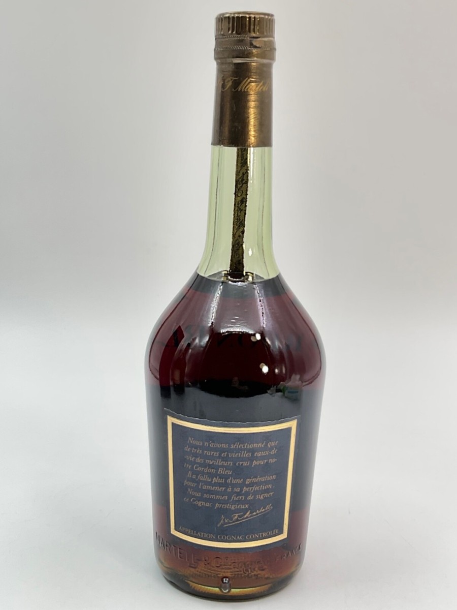 【古酒】未開栓 MARTELL CORDON RUBIS 700ml 40% COGNAC J&F MARTELL RESERVE CORDÓN RUBIS 40% RARE años 70