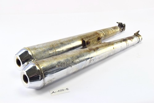 Moto Guzzi V 50 PB Bj 1983 - Silencer Muffler Exhaust A102E - Picture 2 of 2