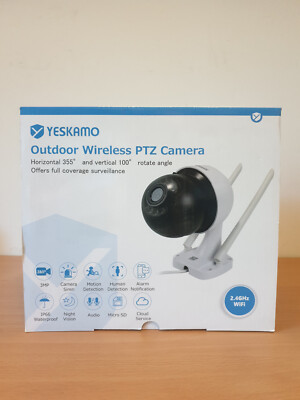 YESKAMO Outdoor Wireless PTZ Camera