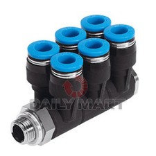 NEW Festo QSLV6-G3/8-8 186258 Multiple Distributor Connectors