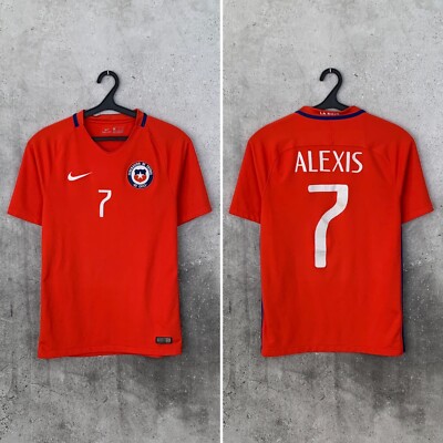 CHILE NATIONALMANNSCHAFT 2016 2017 HEIM FUSSBALLTRIKOT #7 ALEXIS SANCHEZ NIKE TRIKOT