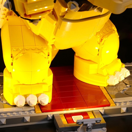 LED Light Kit for The Mighty Bowser™ - Compatible with LEGO® 71411 (RC) - Picture 9 of 12
