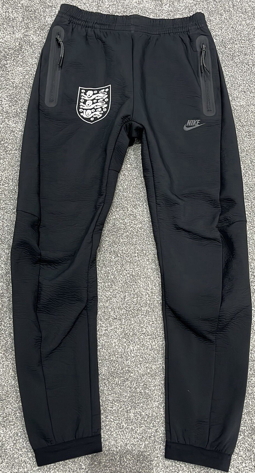 Men’s Nike England Football - Textured Tech Pants - Black - RRP £120 - Small (S) image 7
