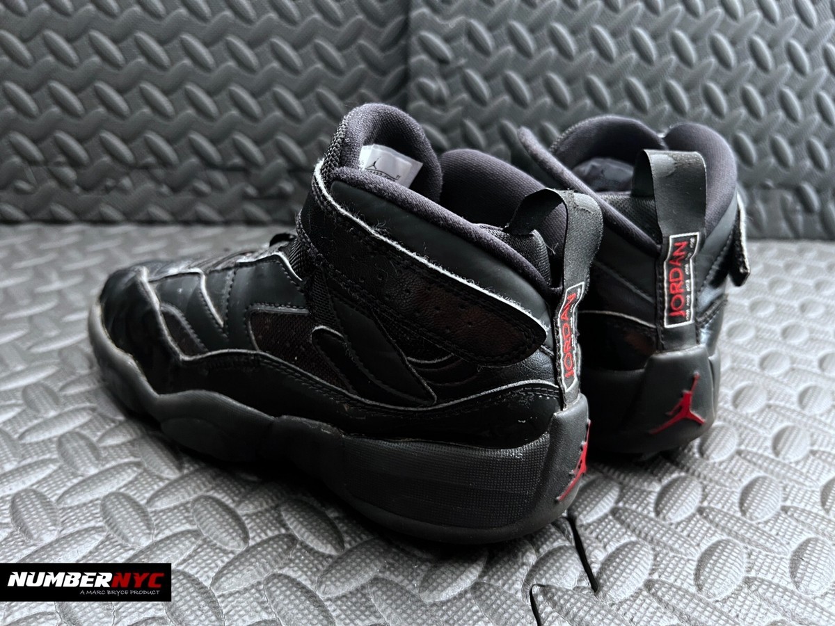 AIR JORDAN JUMPMAN TWO TREY (PS) DQ8432-003 BLACK SHOES KIDS