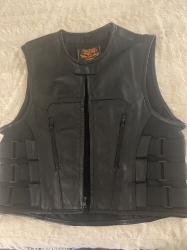 Milwaukee Leather Men’s Motorcycle Vest - Picture 1 of 2