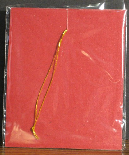 Baumborte Messing Weihnachtsschmuck - 2,25" - Engel Bote - Chung Lian 70er Jahre - Bild 2 von 2