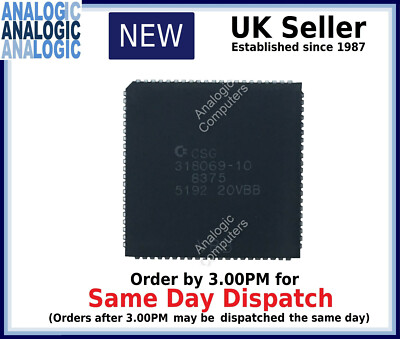 Amiga 390544-01 (8375) Chip Agnus 2 MB Testato Per A500+ PAL - Foto 4