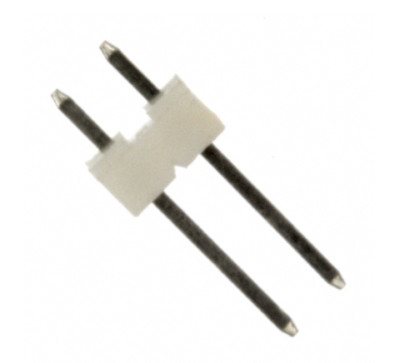 Pack of 3 3-644456-2  Connector Header Through Hole 2 position 0.100'' (2.54mm)