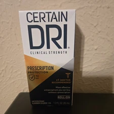 Certain Dri Prescription-Strength Clinical Antiperspirant Roll-On  72-Hour 1.2oz