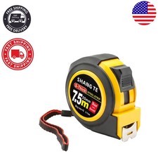 25 ft Retractable Tape Measure with Automatic Lock - Precision and Durability