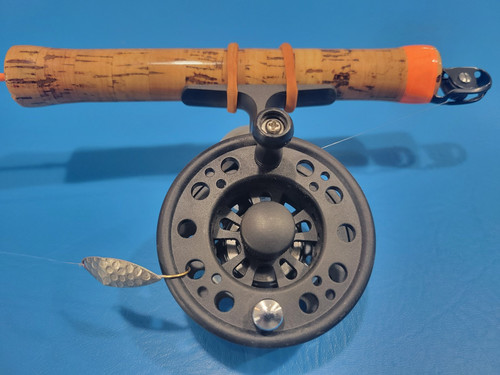 ICE FISHING ROD & REEL "PROFESSIONAL" CUSTOM BUILT * LINE INSIDE ROD * WALLEYE - Picture 7 of 18