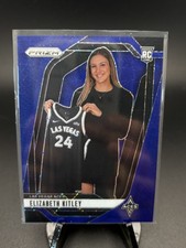 Elizabeth Kitley 2024 Panini Prizm WNBA Blue Velocity Prizm #140 Las Vegas Aces