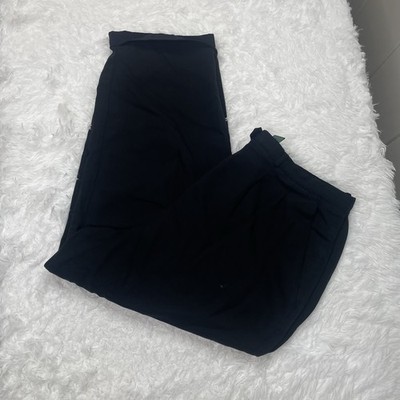 Lauren Ralph Lauren Women s Plus Size 18W Black Pants 100% Worsted Wool USA