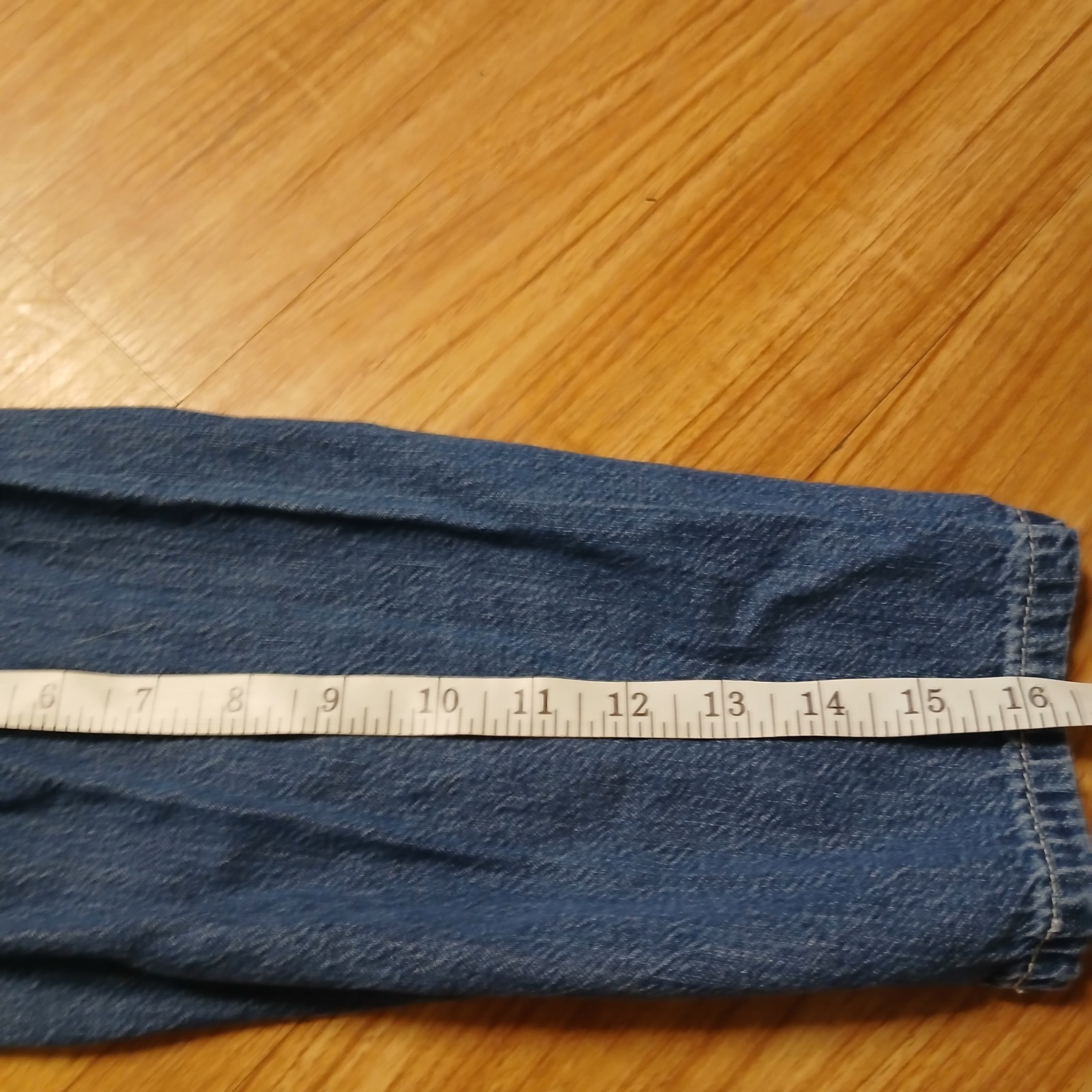 Authentic Levi's Cropped Lightweight Jacket Or Sh… - image 14