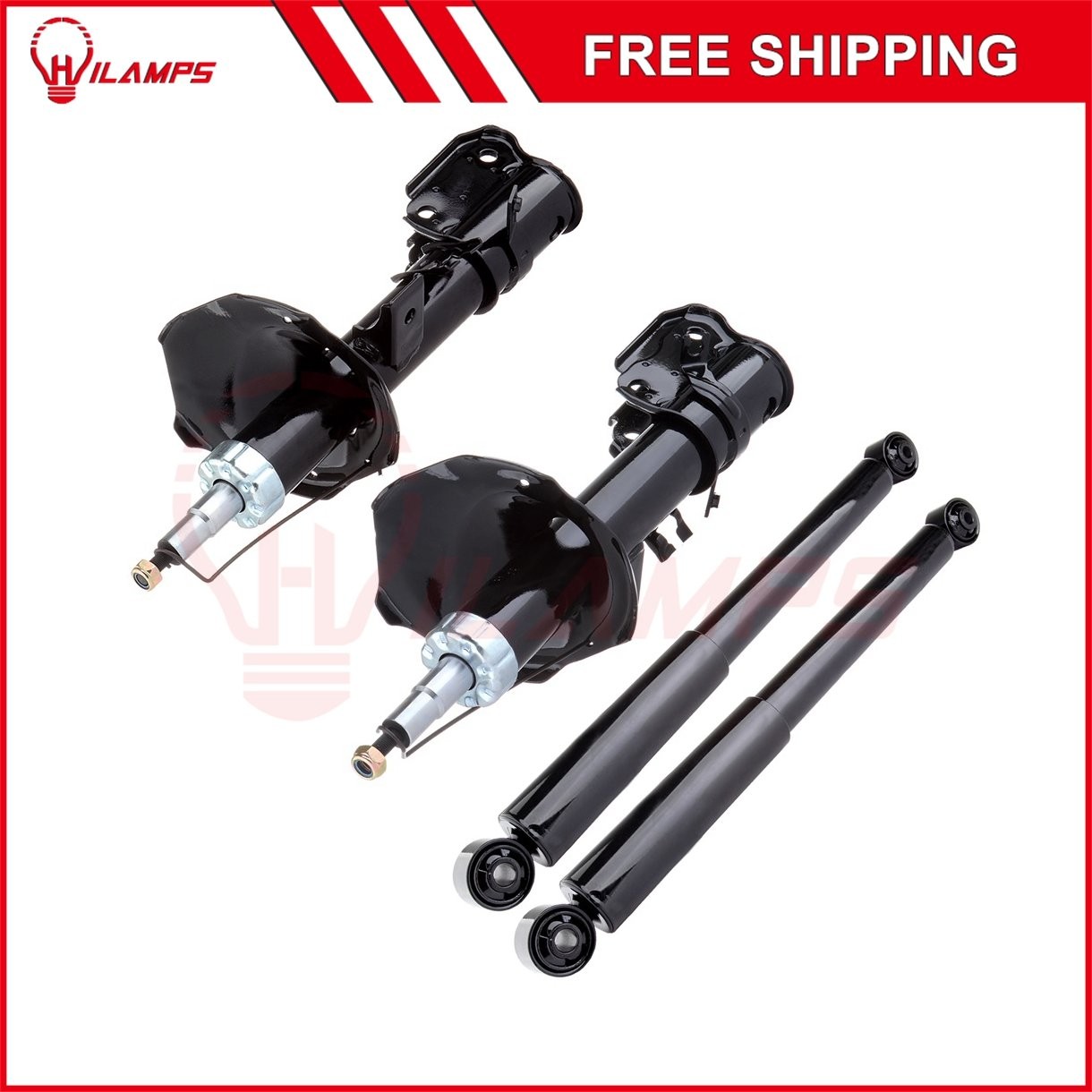 For Nissan Pathfinder 1996-98 QX4 1997-98 Front Rear Left Right Struts Shocks