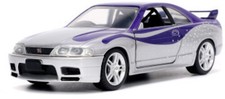 Jada Toys - 1:32 Fast Furious - '95 Nissan Skyline GT-R New Toy Figure, Co