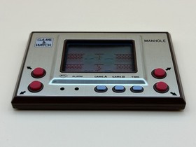Nintendo Game & Watch MANHOLE MH-06 Gold Series 1981 Mint in Box
