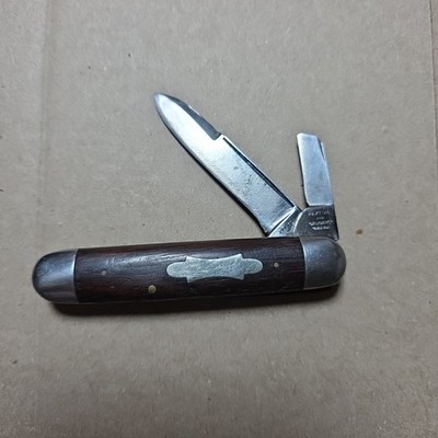 Vintage Paxton & Gallagher Knife Omaha 2 Blade Pocketknife Rare HTF