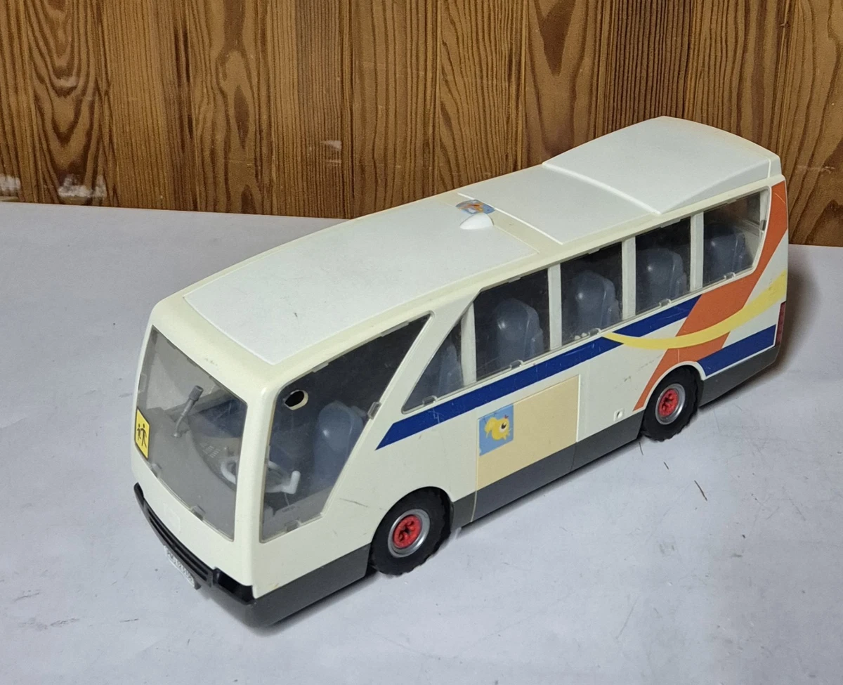 Panneaux Routiers Playmobil Vintage 1982 - Lot De 2, Du Bus Scolaire Set 3521, Occasion