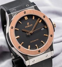 Hublot Classic Fusion Titanium King Gold 45mm $13K MSRP Deploy 511.NO.1181.RX 7