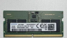 Samsung 8GB PC5-38400 DDR5-4800MHz SoDIMM 1.1V Memory RAM M425R1GB4BB0-CQK0L