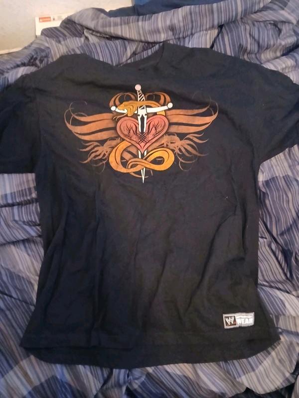 Vintage WWE Authentic Shawn Michael's HBK Wrestling T-Shirt SZ XL - Wrestlemania