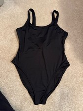 Victoria  s Secret PINK Active Black One-Piece Swimsuit   Size L