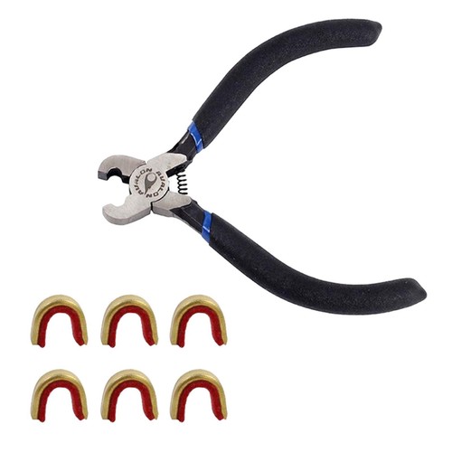 Bow String Nocking Points Pliers Brass Buckle Clip Knocks - Picture 6 of 7