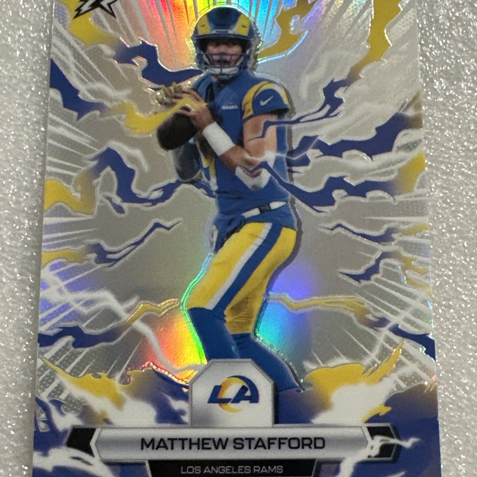 MATTHEW STAFFORD 2025 TOPPS RESURGENCE REFRACTOR #57 RAMS quarterback 
