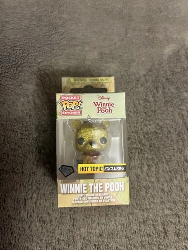FUNKO POP Keychain Disney Winnie The Pooh Honey Pot DIAMOND-Box Lunch Exclusive