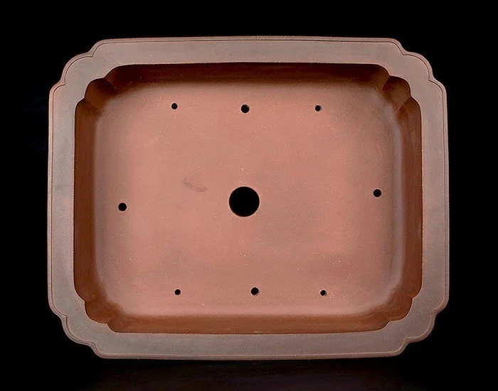 Chinese Bonsai Pot CHOSHISEITO Unglazed Rectangle Brown Extra Large 67cm New - Image 4 of 4