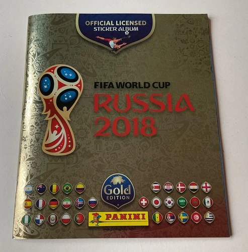PANINI WORLD CUP RUSSIA 2018 SWISS GOLD VERSION EMPTY STICKER ALBUM (BRAND NEW)