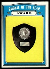 1972 Topps Baseball #625 - Rookie of the Year Award - EXMT