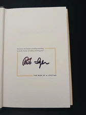 Bob Iger signed bookplate Disney CEO The Ride of a Lifetime Hardcover book 2019