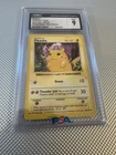 1999 Pokémon TCG Base Set Shadowless Pikachu Red Cheeks CGC 9 58/102 Card Stock