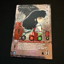 Inuyasha TCG Kikyo Chibi #CB3 Yokai Holo Card