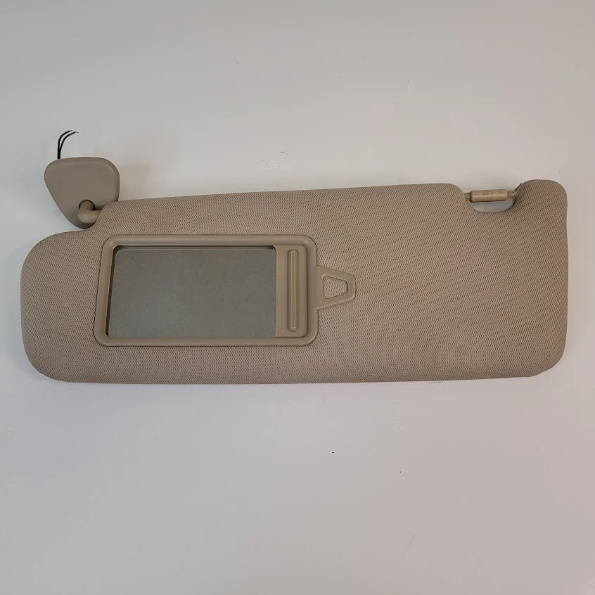 Hyundai Veracruz 2007-2012 parasol lado del conductor izquierdo con espejo tela bronceada OEM Foto 2 de 4