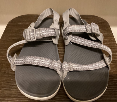Chaco Lowdown Women's Strappy Sandals Pully Grey US Size 7 - JCH108202 Good Buy!