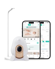 Baby Monitor CuboAi 3 Floor Stand Safety Alerts Humidity